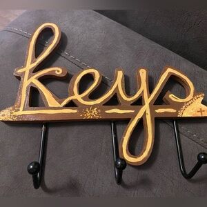 Key holder, wall decor